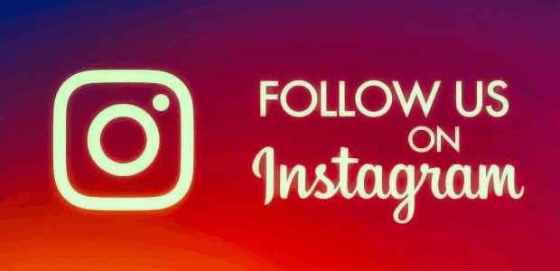 follow us on instagram