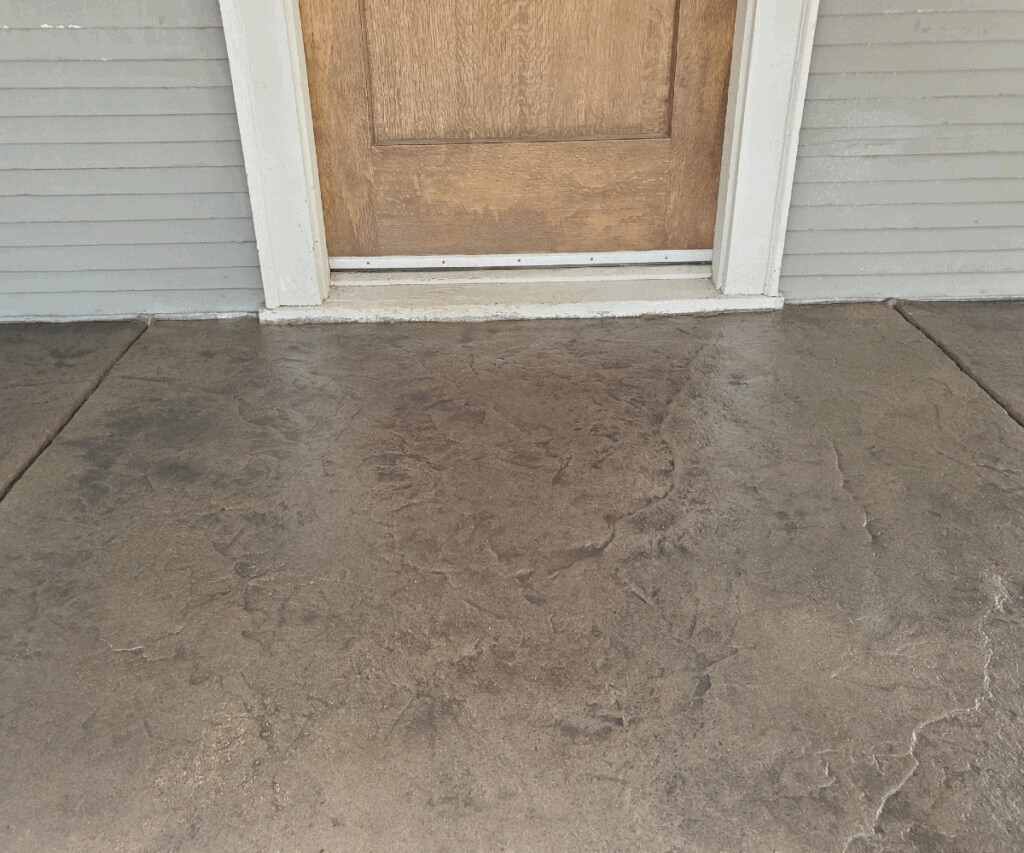 sand washed concrete 181