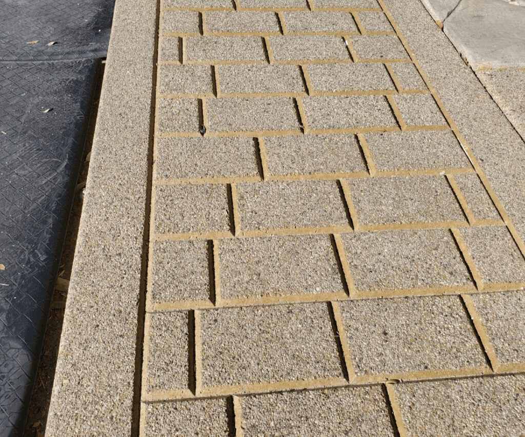 sand washed concrete 182