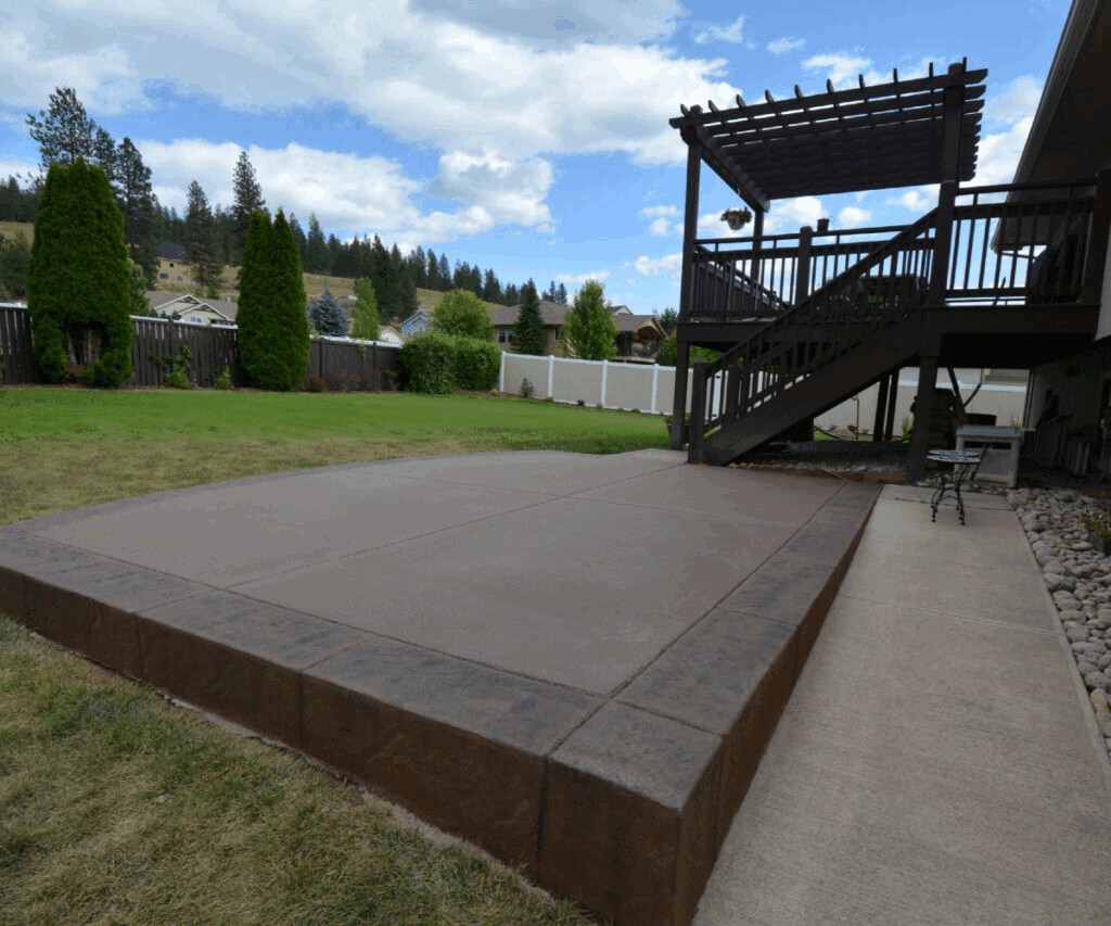 sand washed concrete 201