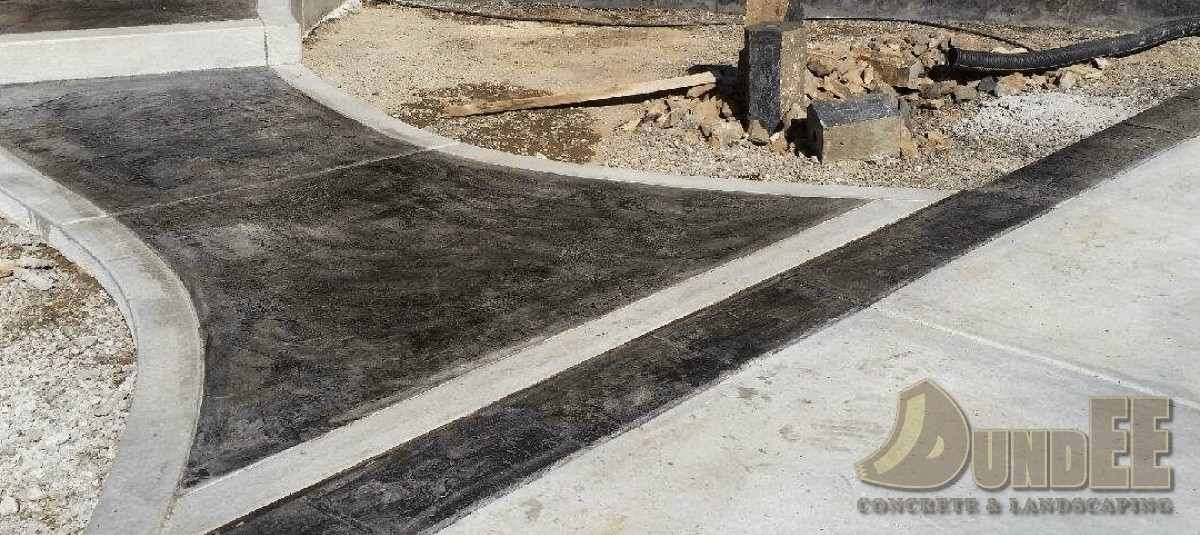 Stamped Concrete Borders Are an Excellent Way to Add Style