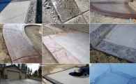 stamped concrete borders