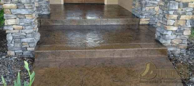 stamped concrete steps 107 1