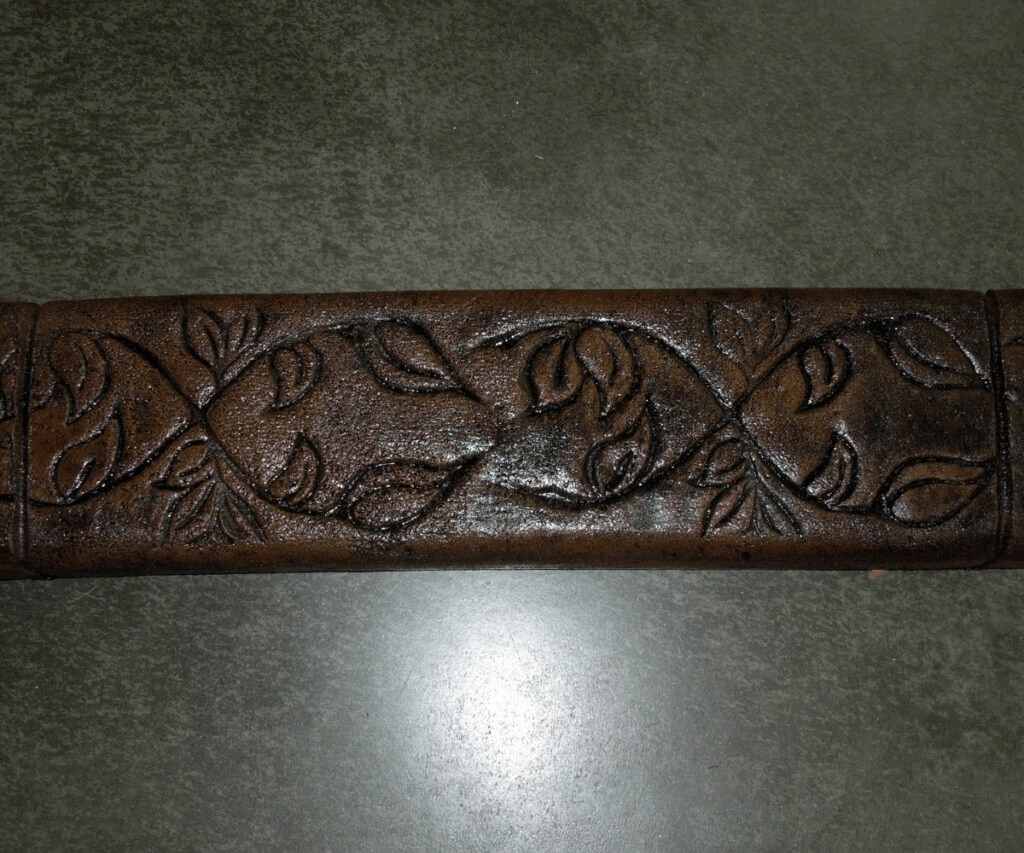 stamped curbing 112