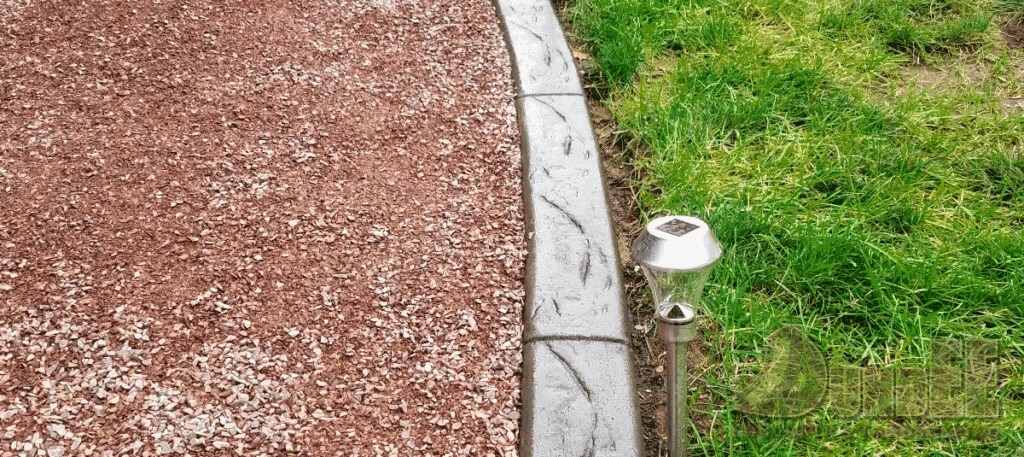 stamped curbing 115