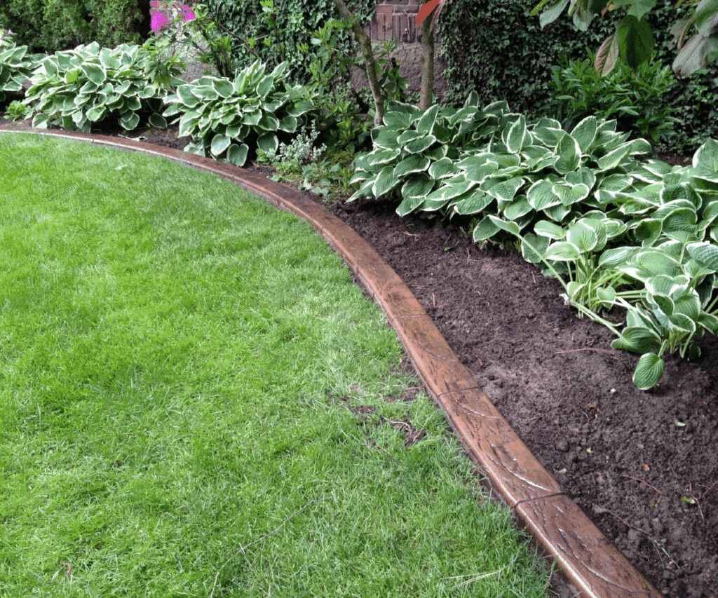 stamped curbing 117