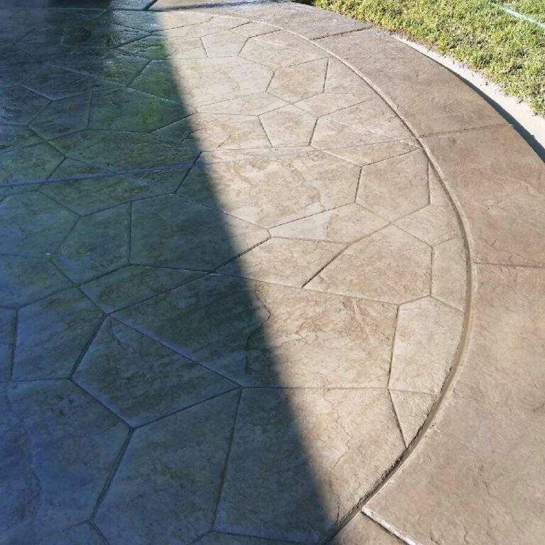Stamped Concrete Borders That Make a Installs Pop Dundee