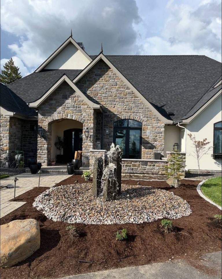 front yard landscape design spokane